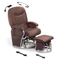 Кресло для отдыха и кормления hauck Metal Glider Brown